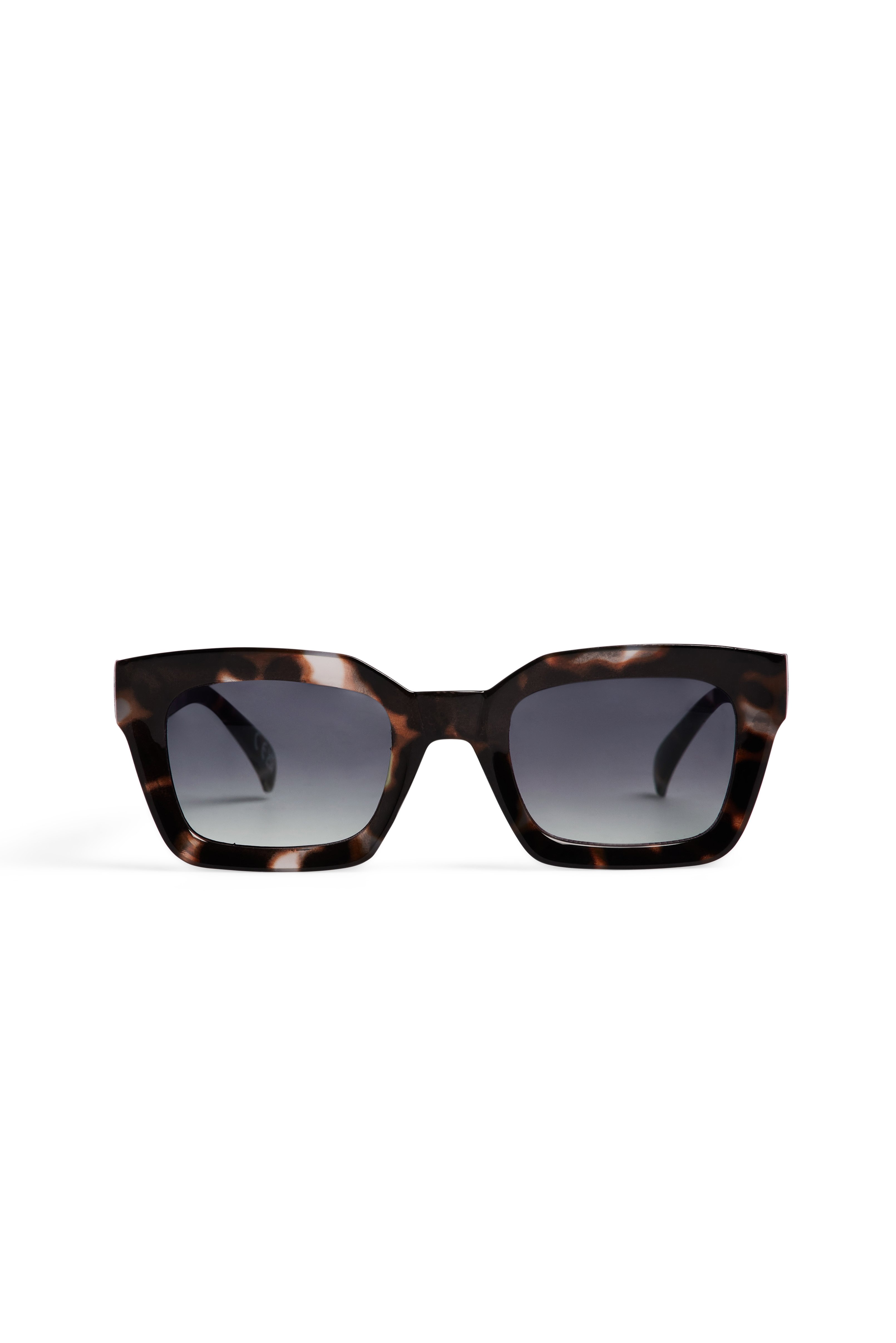 Tortoise Square Frame Sunglasses